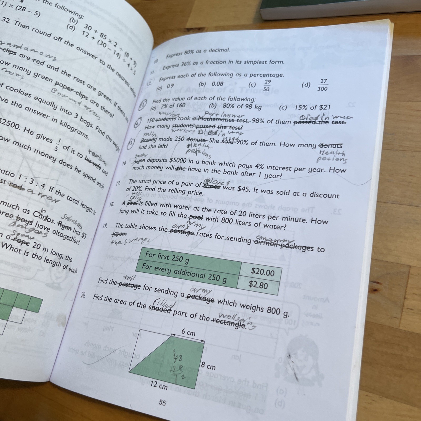 Singapore Math Primary Mathematics 5B US Edition Textbook Solutions Manual Set