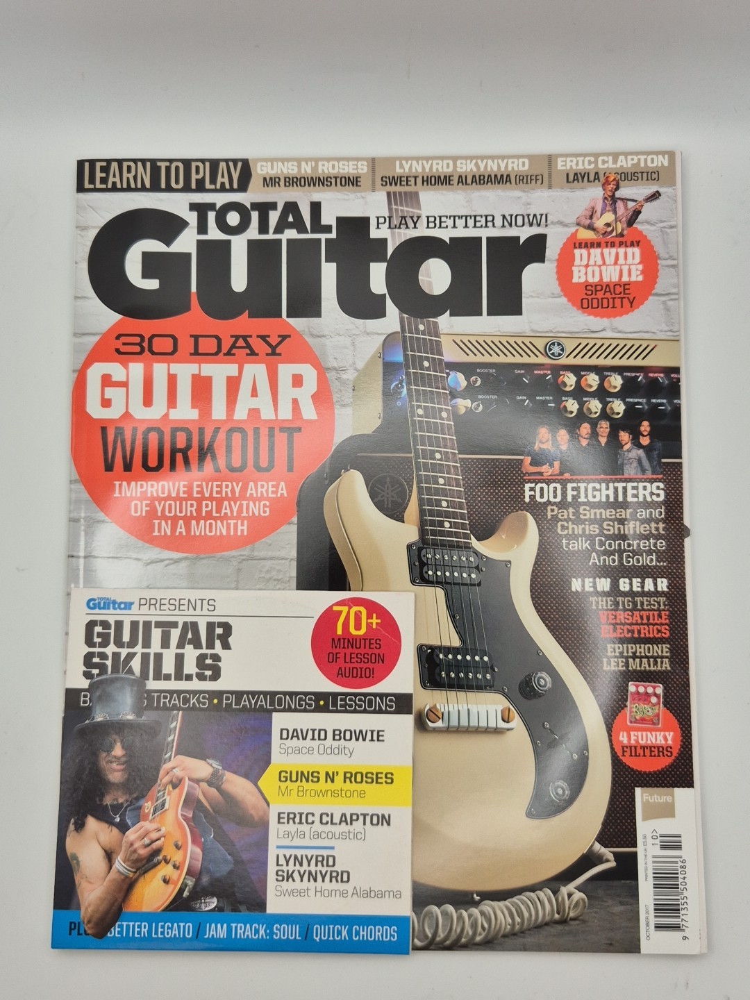 Total Guitar Magazine October 2017 Issue 298 Guns N’ Roses Lynyrd Skynryd