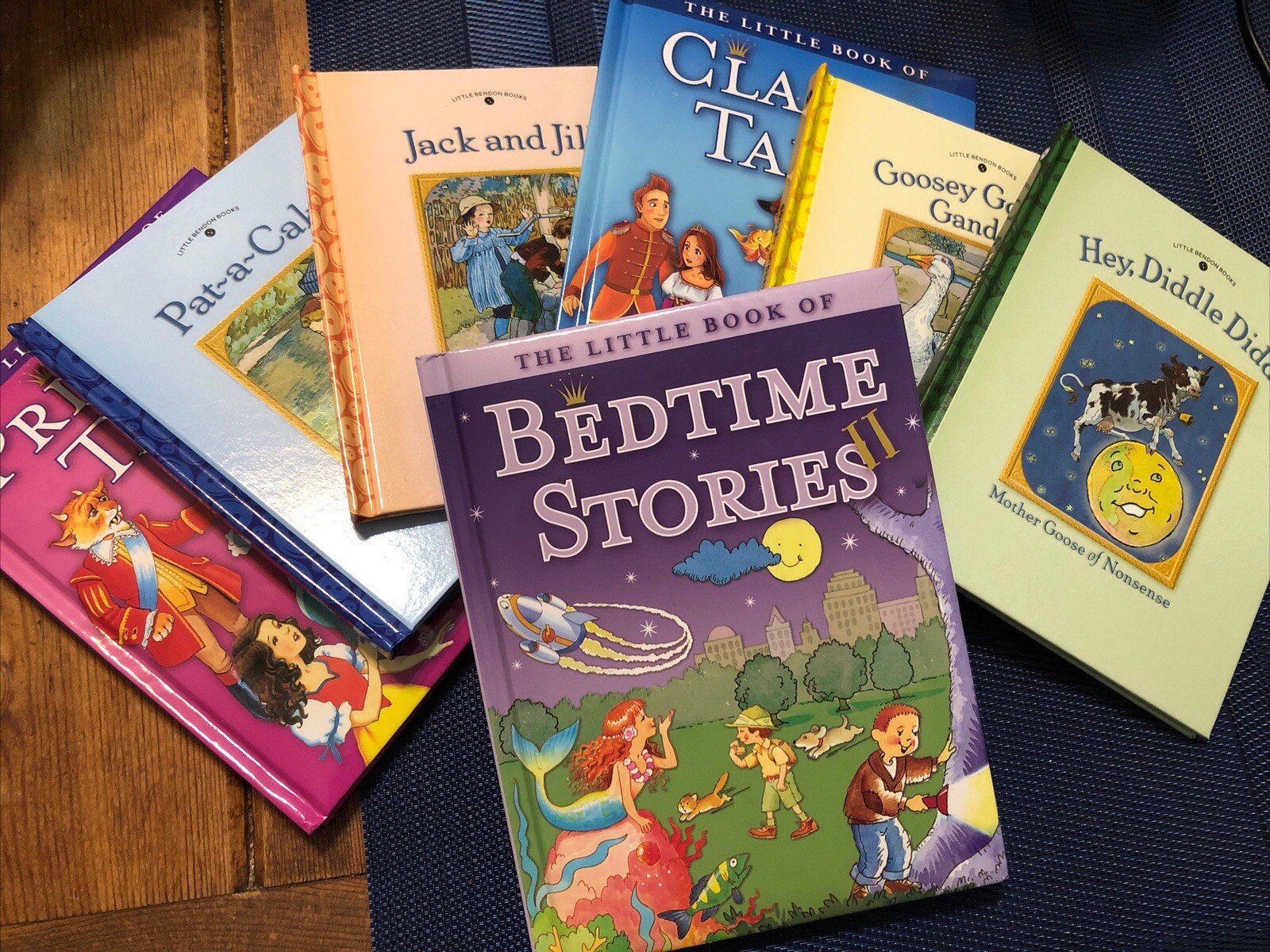 Little Bendon Books – Lot of 7 , Classic Fairy Tales, Bedtime, Mother Goose