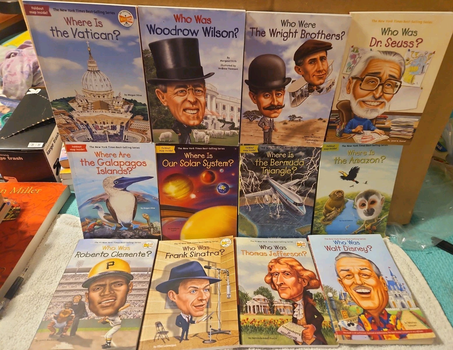 Lot of 38 Who HQ books – Who Was, Who Is, What Was, Where Is..
