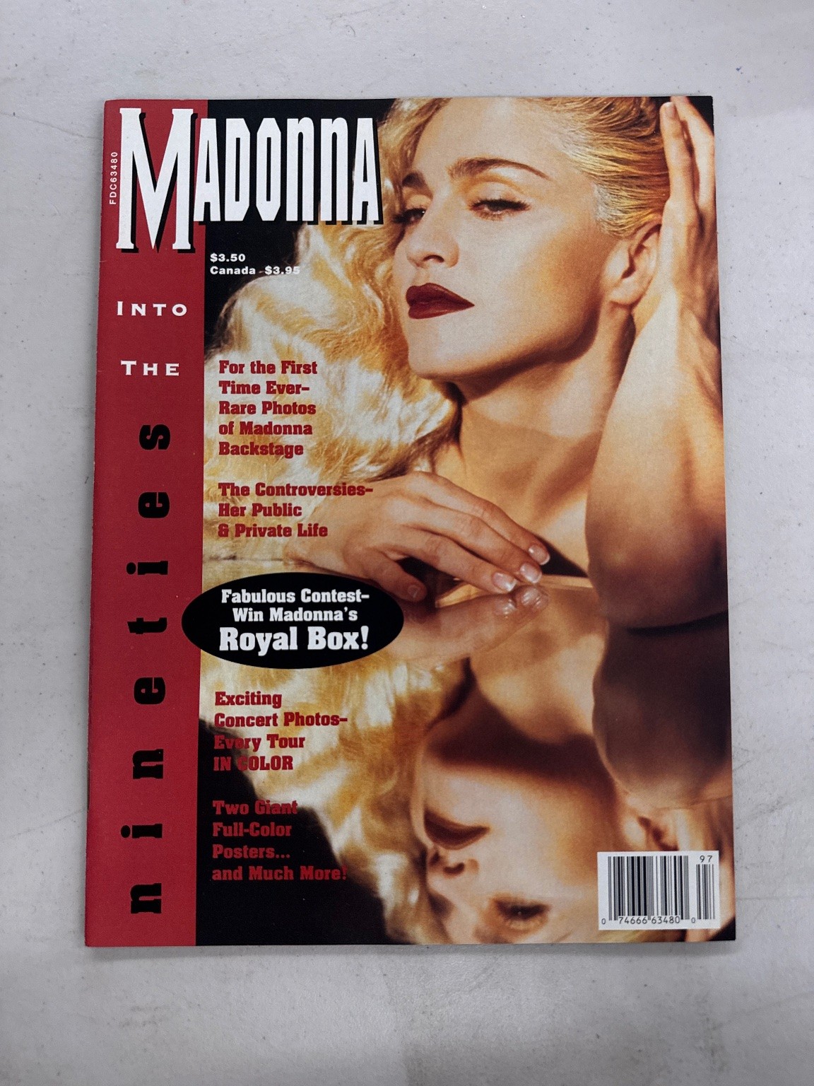 Madonna Magazine 1997 Rare Photos Backstage Concert Posters Paid Circulation