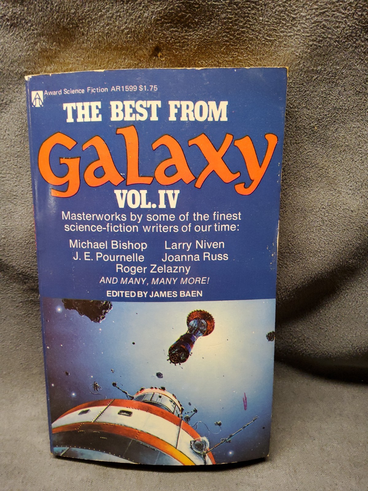 The Best From Galaxy Vol IV Vintage Paperback 1st Award Printing 1976 James Bean