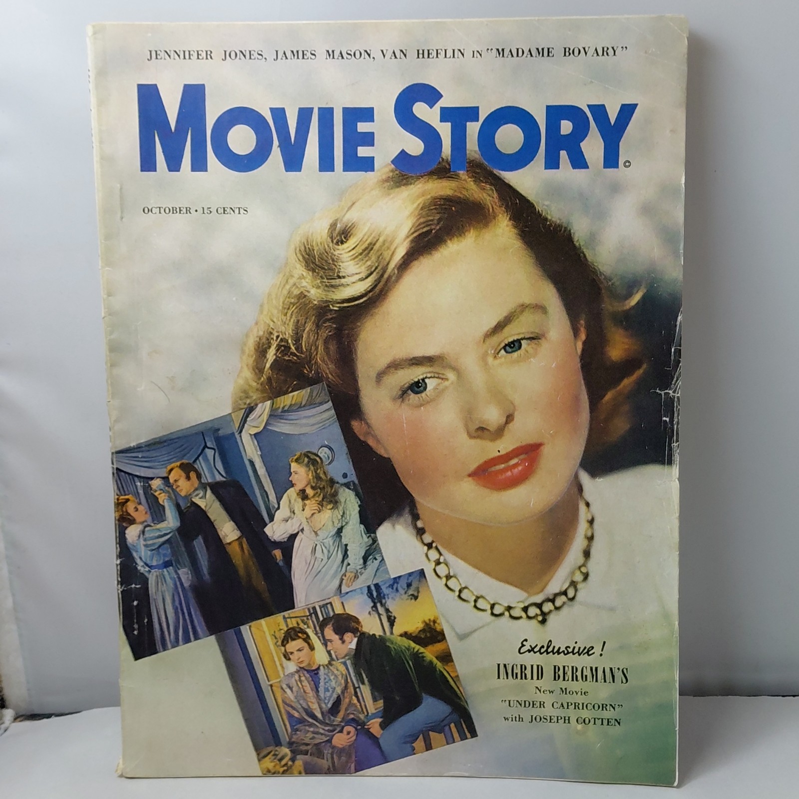 Movie Story Magazine October 1949 Ingrid Bergman Jennifer Jones Under Capricorn