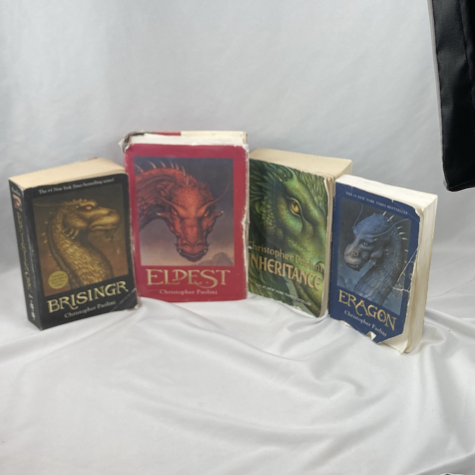 Christopher Paolini Inheritance Cycle with First Edition Eldest Hard Cover