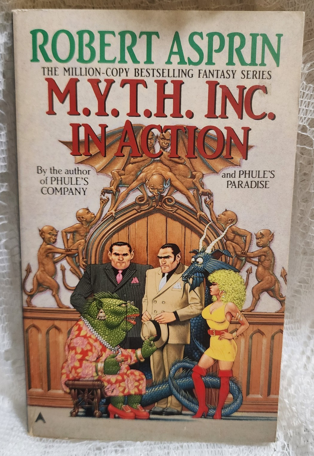 M.Y.T.H. Inc. in Action (1991) Robert Asprin Ace Fantasy Vintage PB (USA)