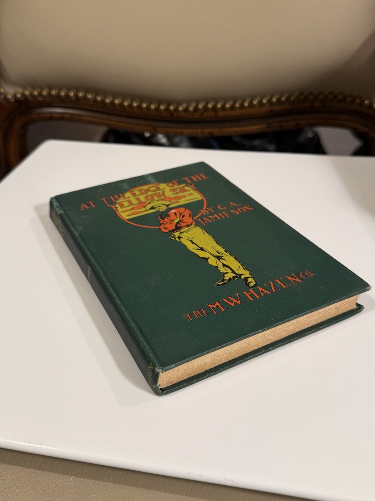 At the Edge of the Yellow Sky 1905 Guy Arthur Jamieson Signed 1st Ed Western