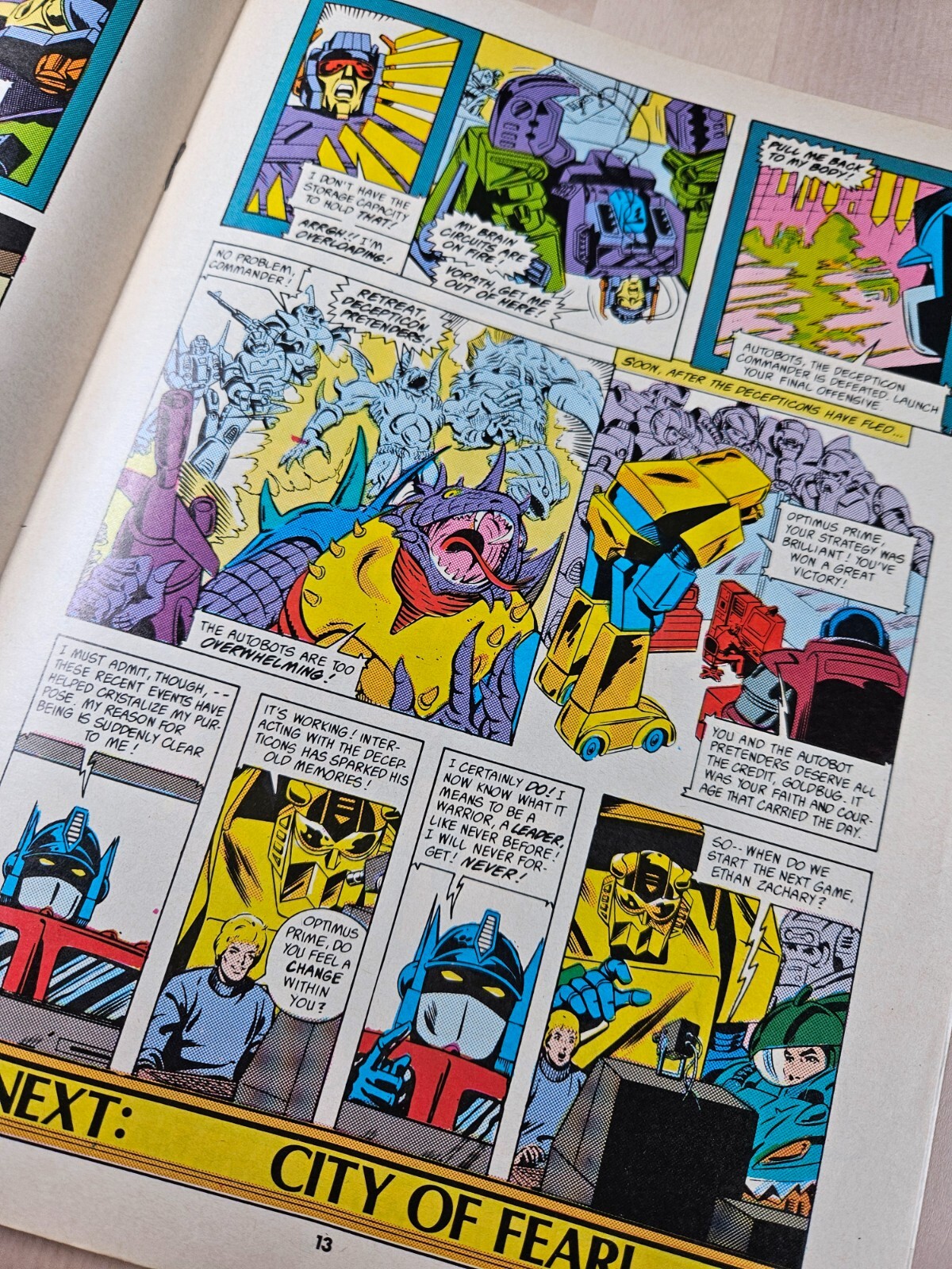 Transformers Issue 163 UK Edition April 1988 Marvel Comics Sleeved