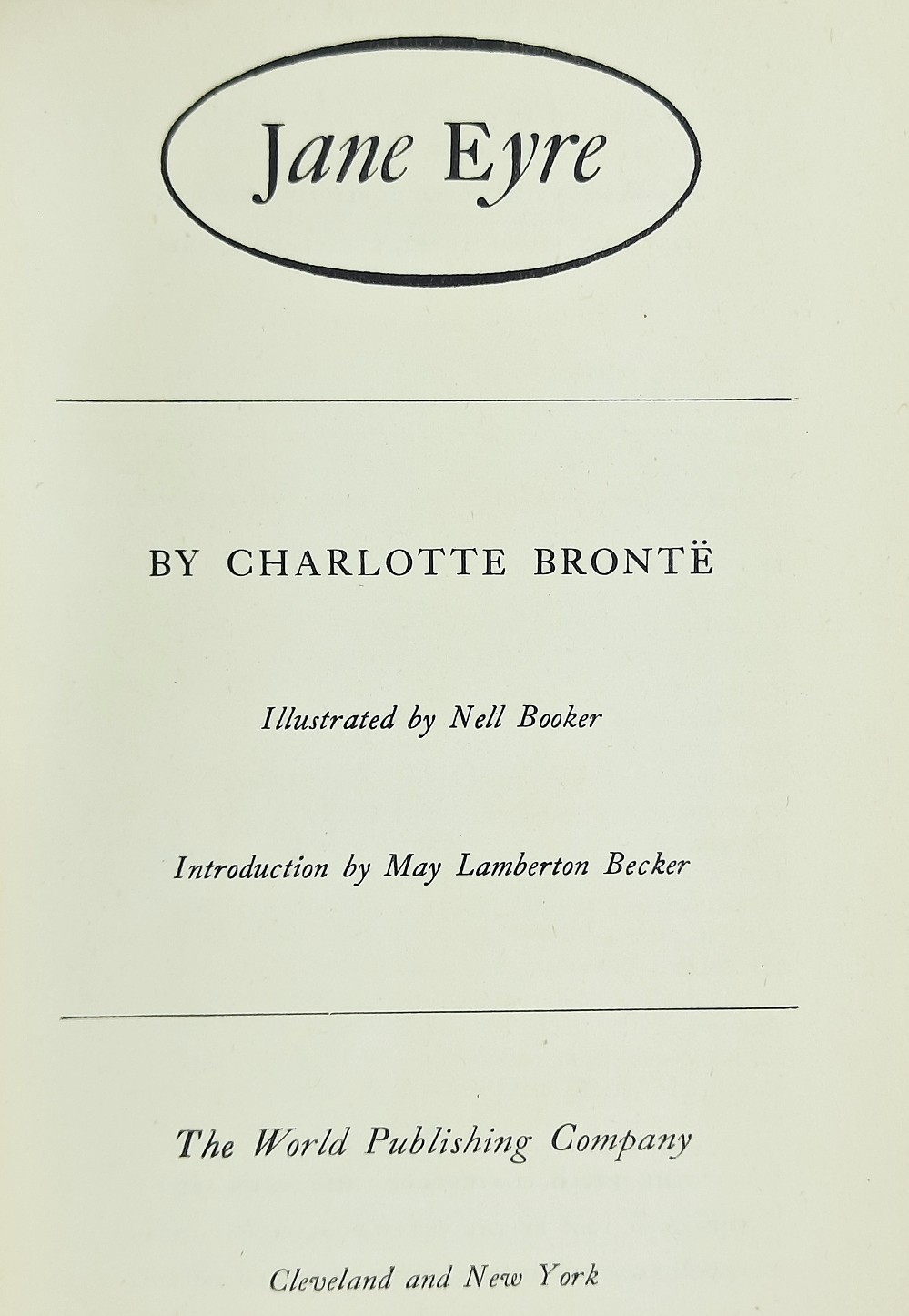 JANE EYRE romance FIRST EDITION Gift for Her ROMANTIC Love GOTH Charlotte BRONTE