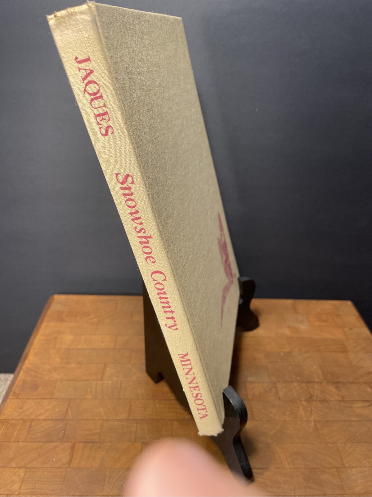 Snowshoe Country by Florence Page Jaques 1959 Rare 3rd printing SIGNED Inscribed