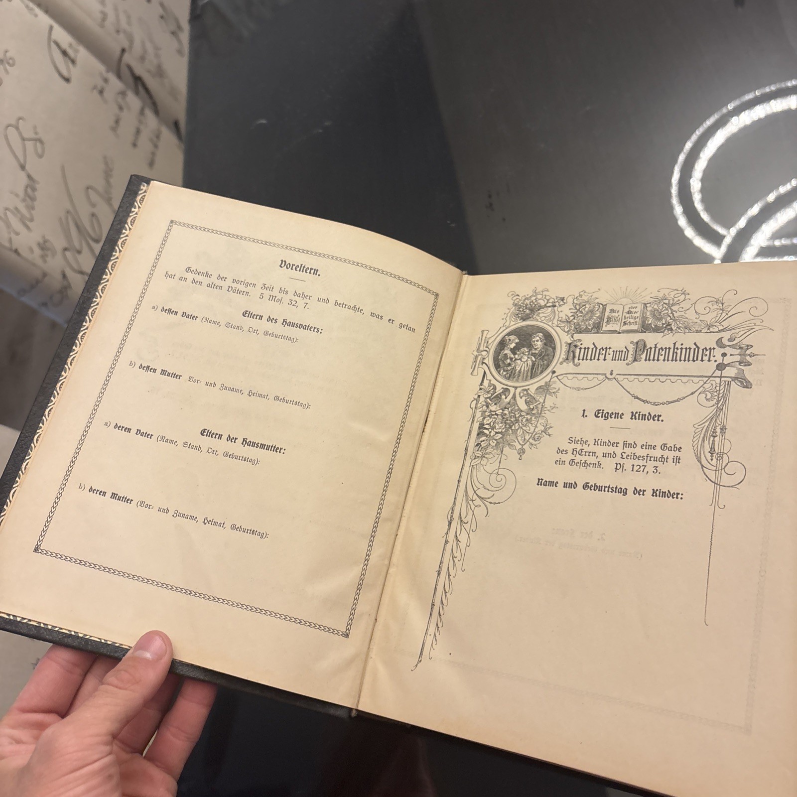 M. I. G. Brastberger Haus-Predigtbuch German HC Illus 1912 Missouri Synod Sermon