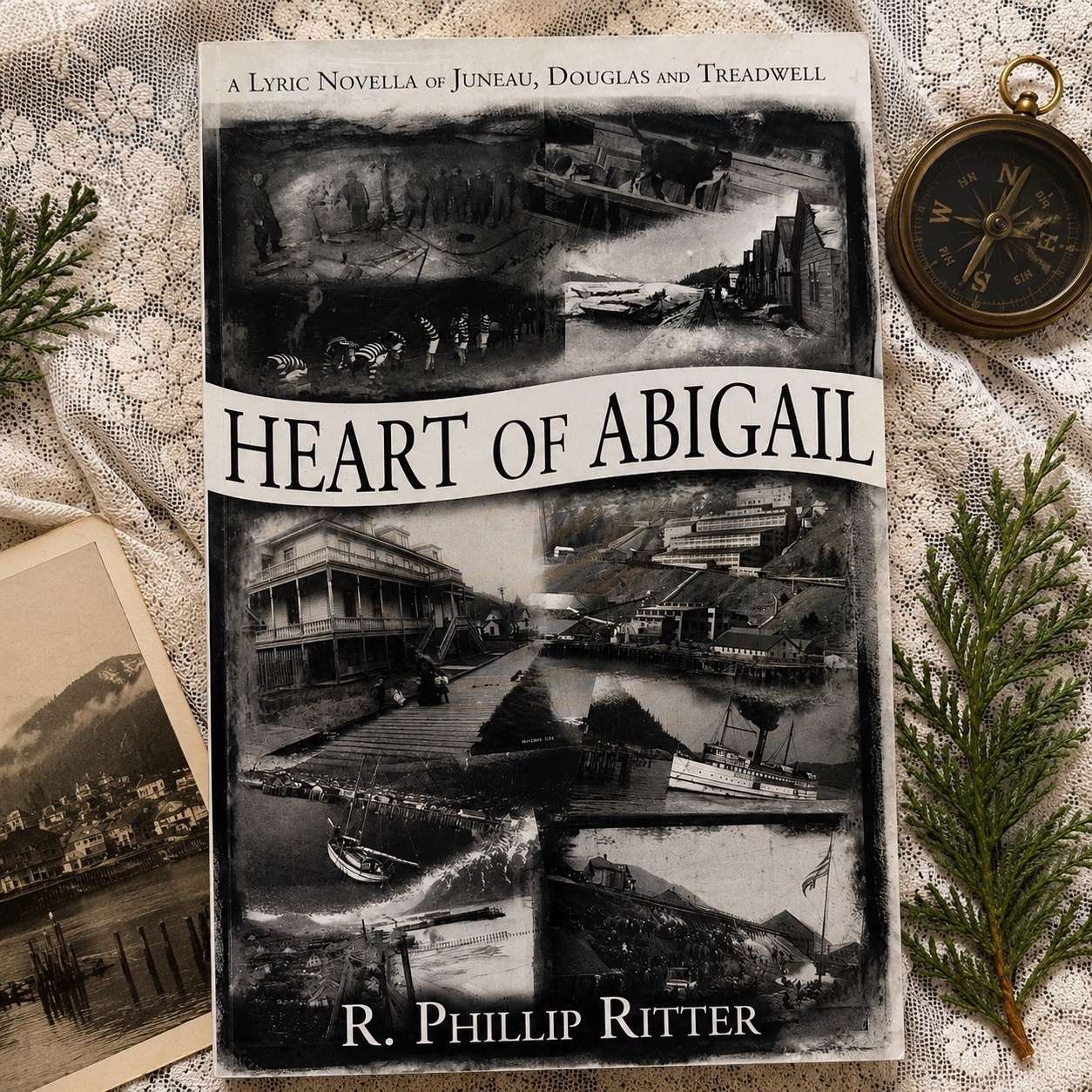 Vintage Heart of Abigail Juneau Douglas Treadwell Alaska Mining Novel PB Novella