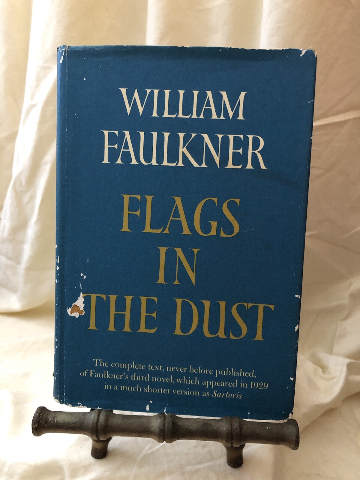 Flags In The Dust By William Faulkner 1973 HCDJ EXLIB Random House