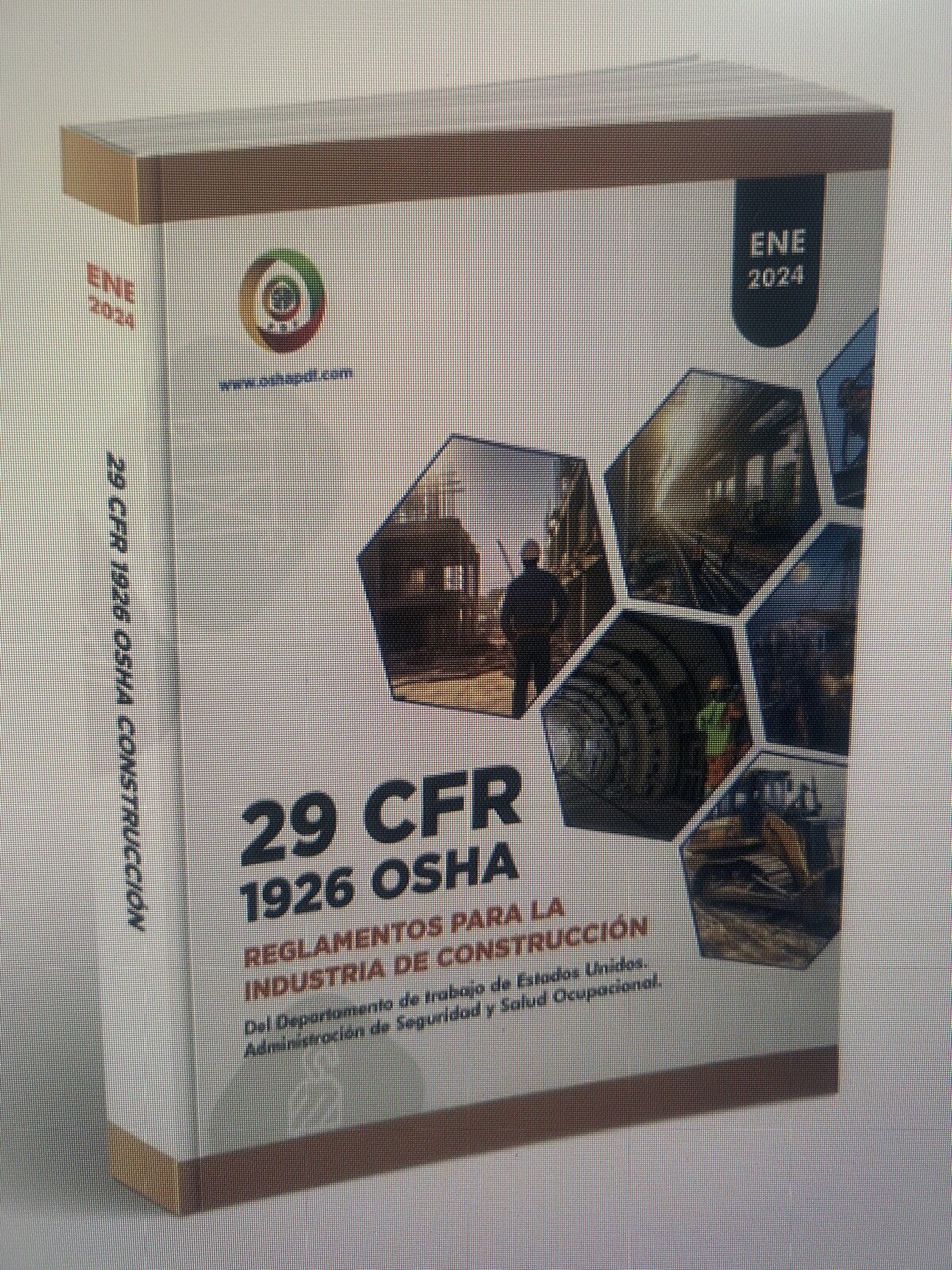 Libro en Español OSHA 1926 Industria de la Construccion Enero 2025