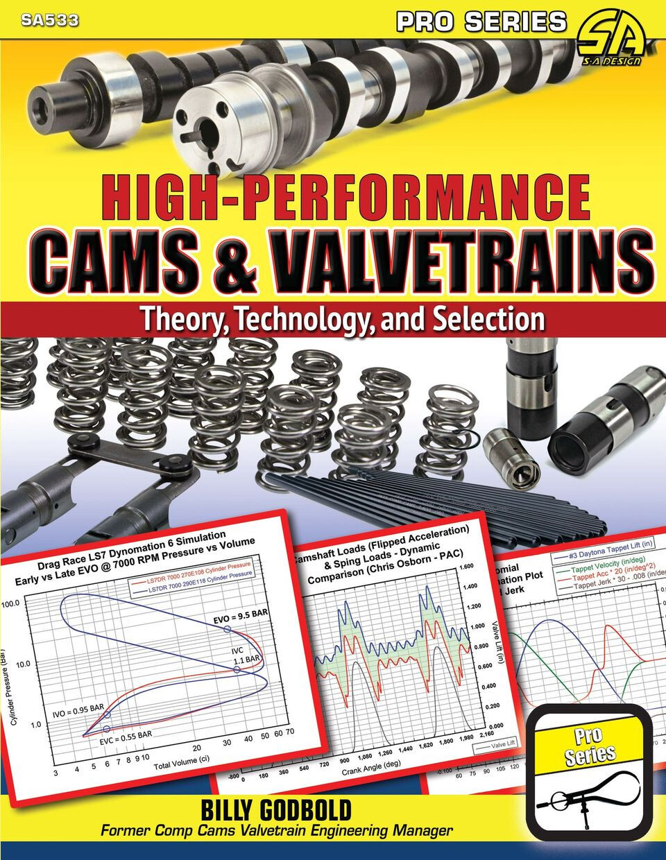 SA533 High-Performance Cams & Valvetrains: Theory, Technology, and Selection