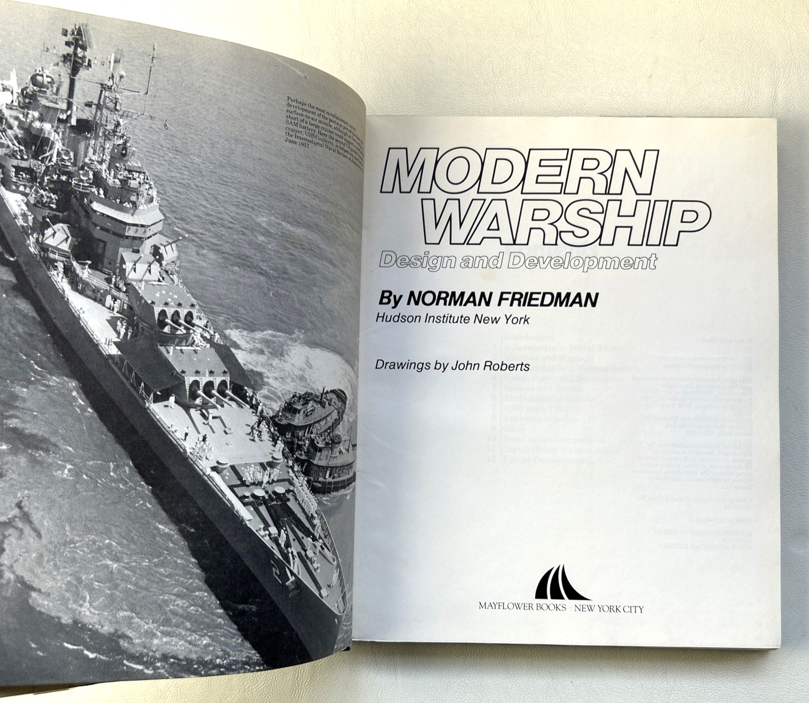 Modern Warship Design and Development Norman Friedman Technical Naval Hardcover