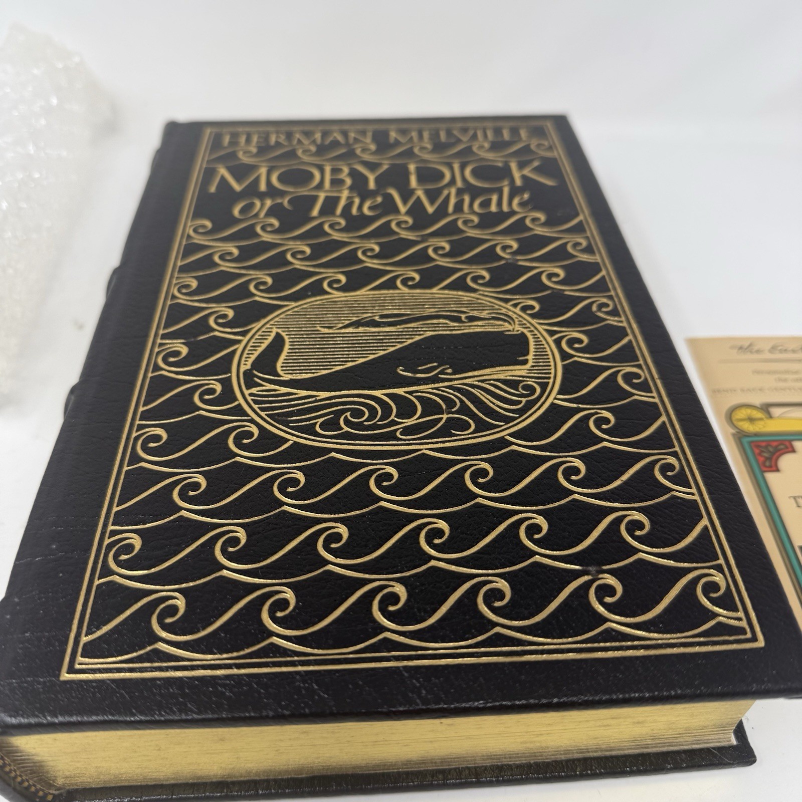 VTG 70s Moby Dick Easton Press Leather Collector’s Edition 100 Greatest Books