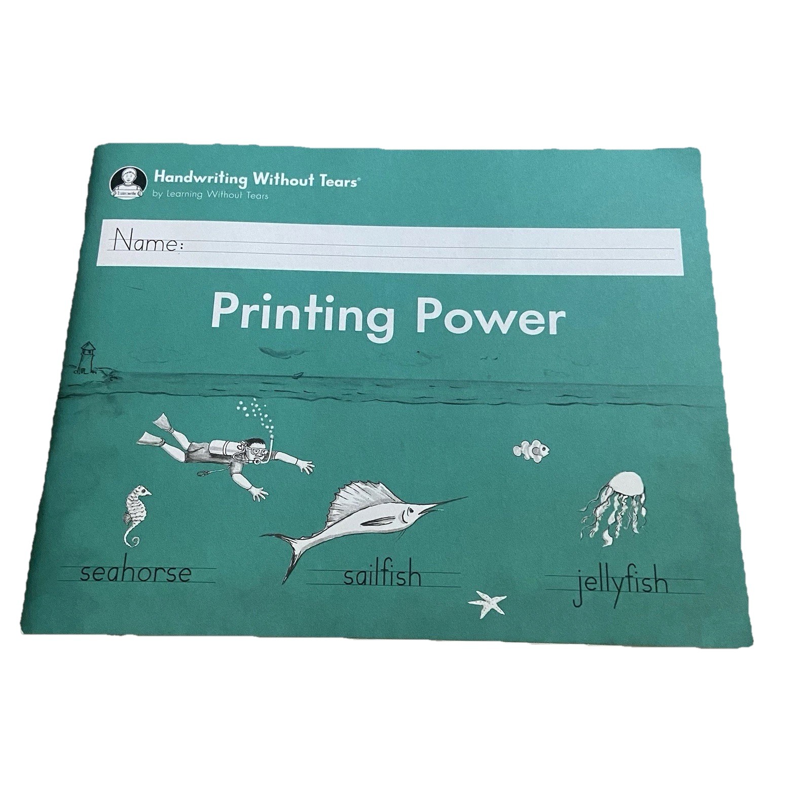 New Handwriting Without Tears Printing Power Workbook Homeschool 9th Ed 2018