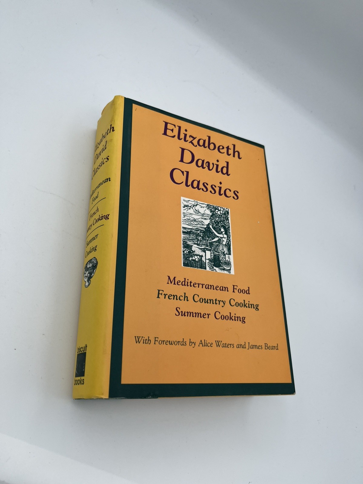 1998 Elizabeth David Classics: Mediterranean Food French Country Summer 1st Ed