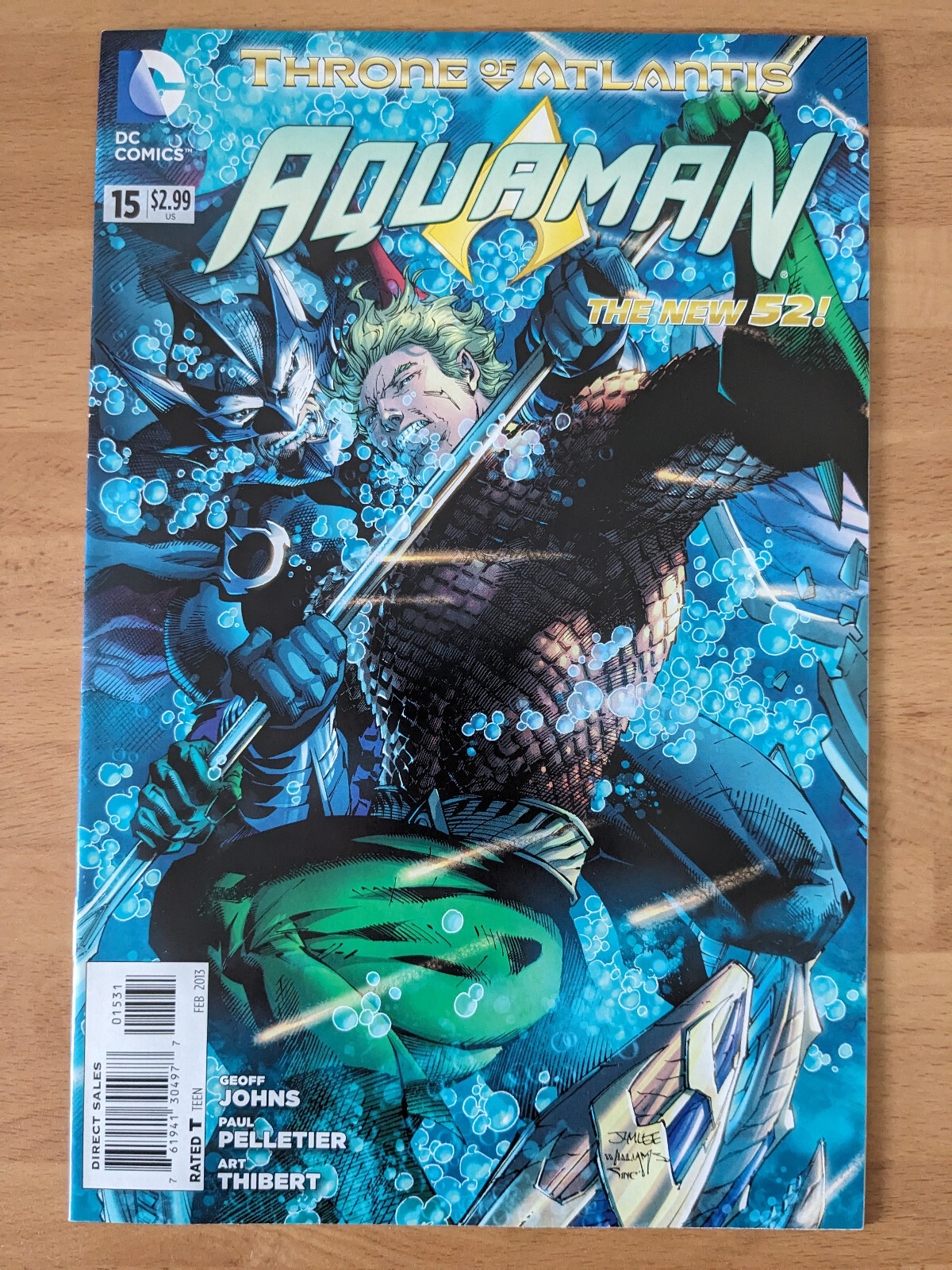 AQUAMAN #15 NEW 52 (2013) – NM