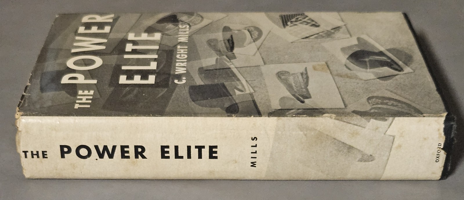 The Power Elite by C. Wright Mills HCDJ 2nd printing 1956