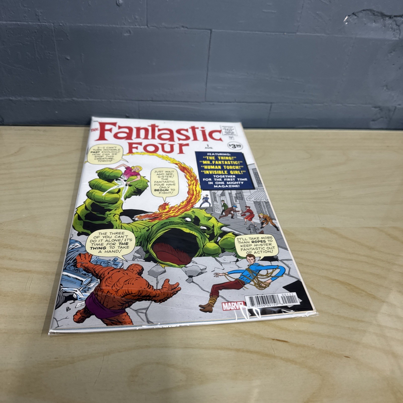 Fantastic Four 1 facsimile reprint edition. 1st app Fantastic Four