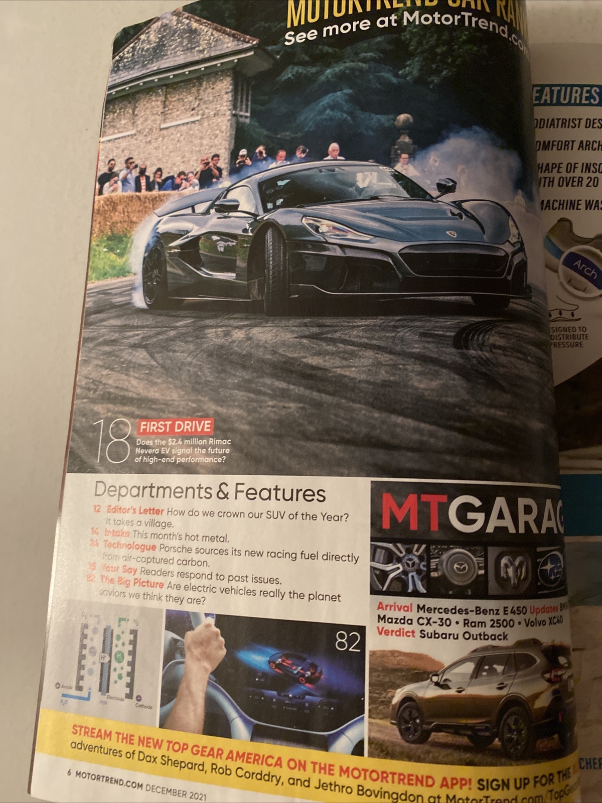 MOTORTREND Magazine (December, 2021) WE DRIVE THE TESLA 82 PAGES FREE SHIPPING