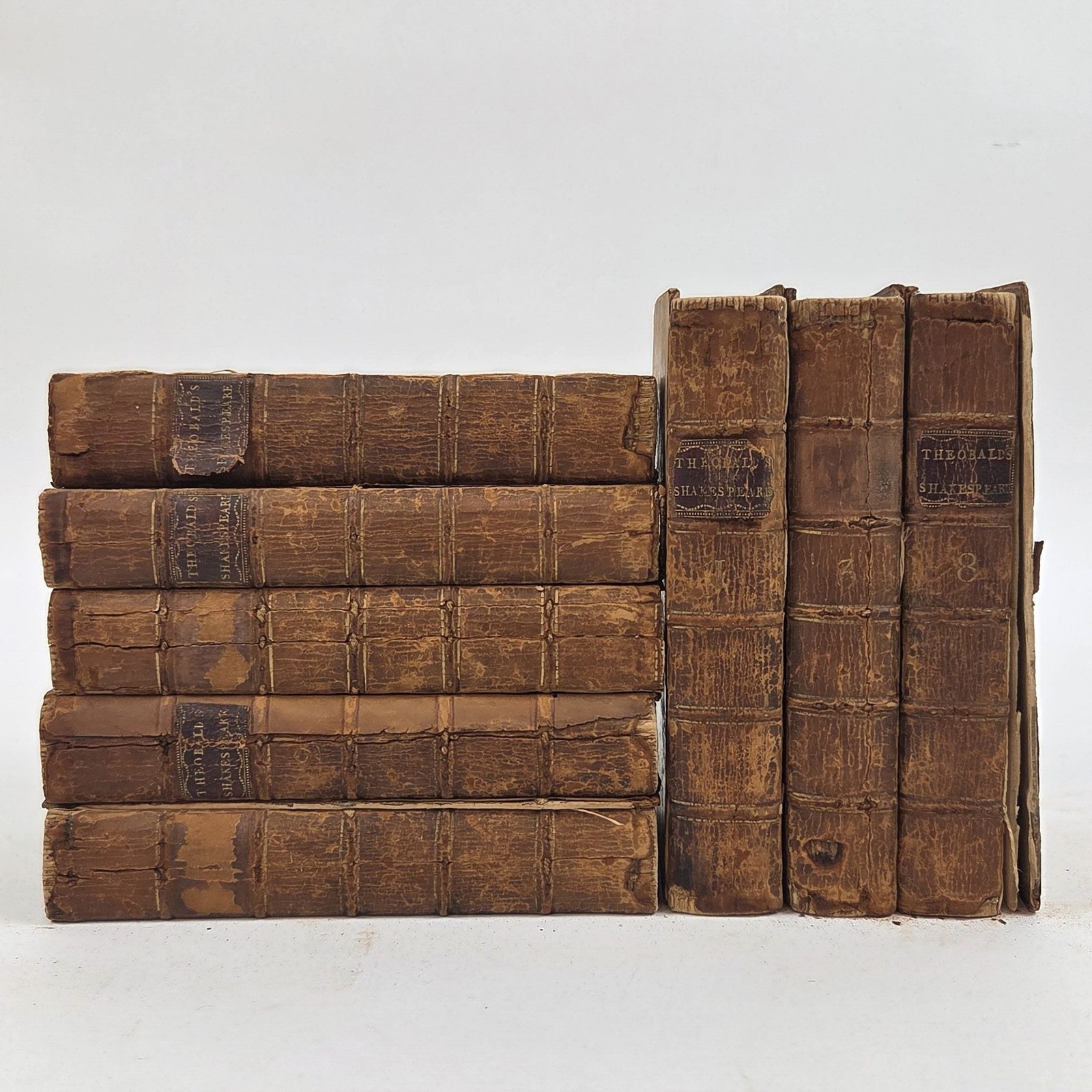 William Shakespeare / WORKS OF SHAKESPEARE IN EIGHT VOLUMES Eight Volumes 1773