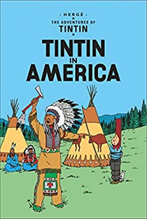 Tintin in America the Adventures of Tintin Paperback Hergé