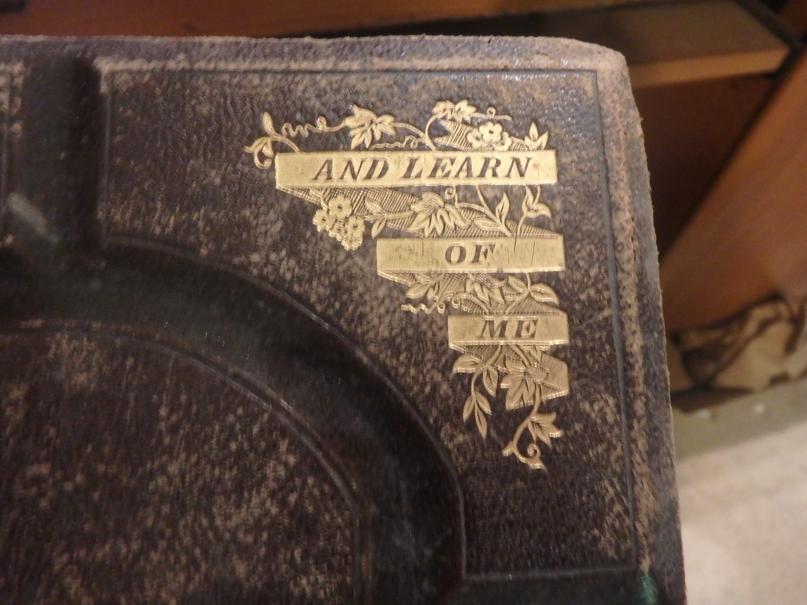 4L-1872 edition- FLEETWOODS LIFE of CHRIST – heavy embossed cover-750 pages