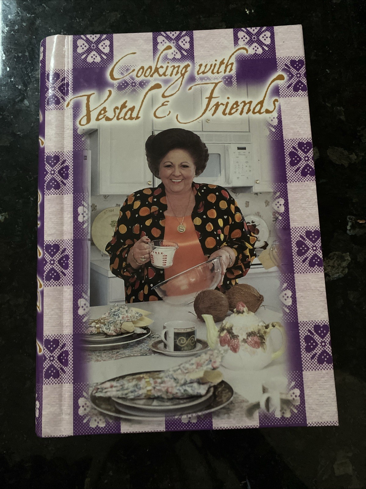 Cooking with Vestal & Friends (Vestal Goodman) 1999 Hardcover Spiral Bound