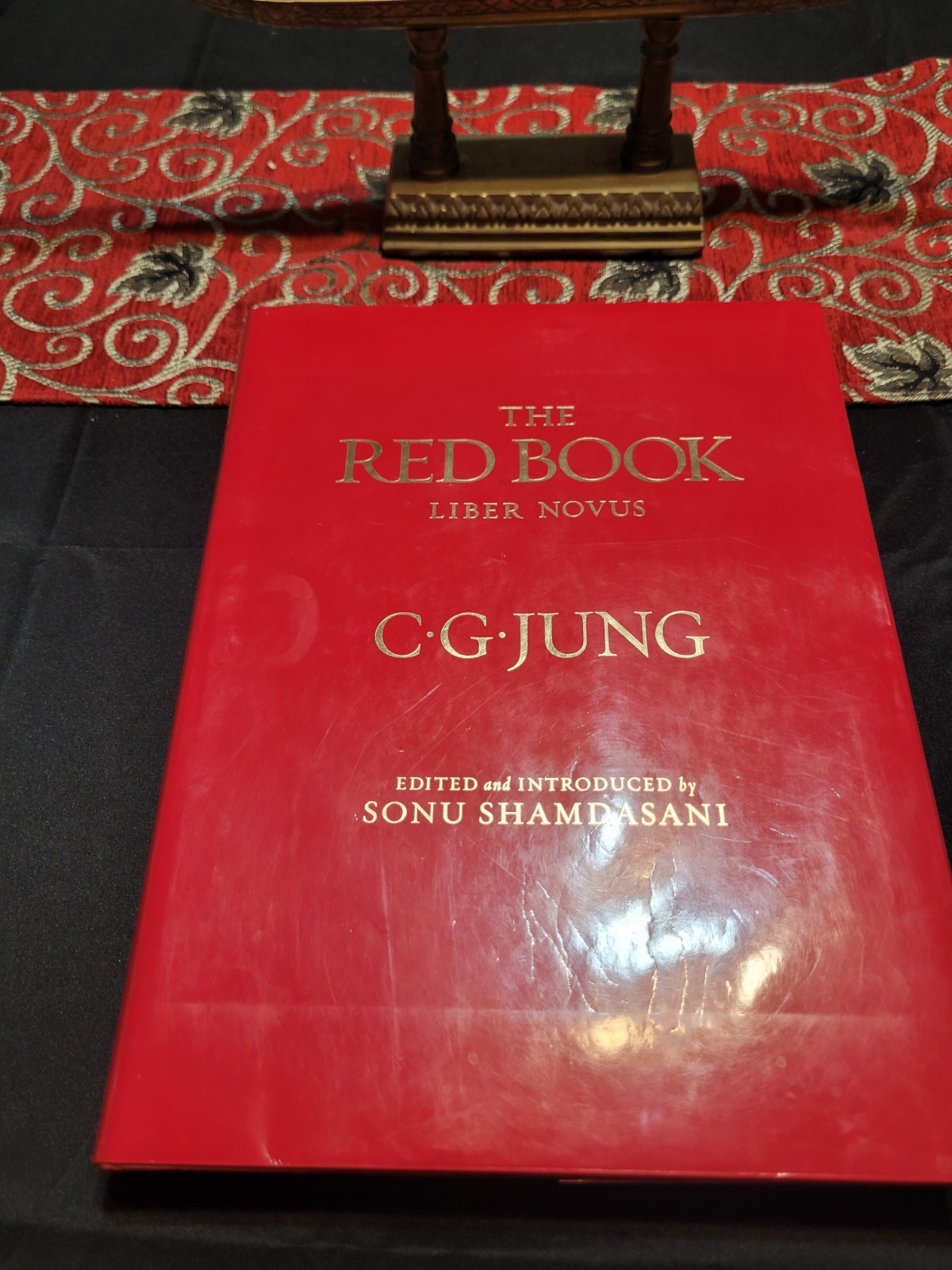 Carl Jung Red Book: LARGE Liber Novus First Edition Hardcover with Dust Jacket