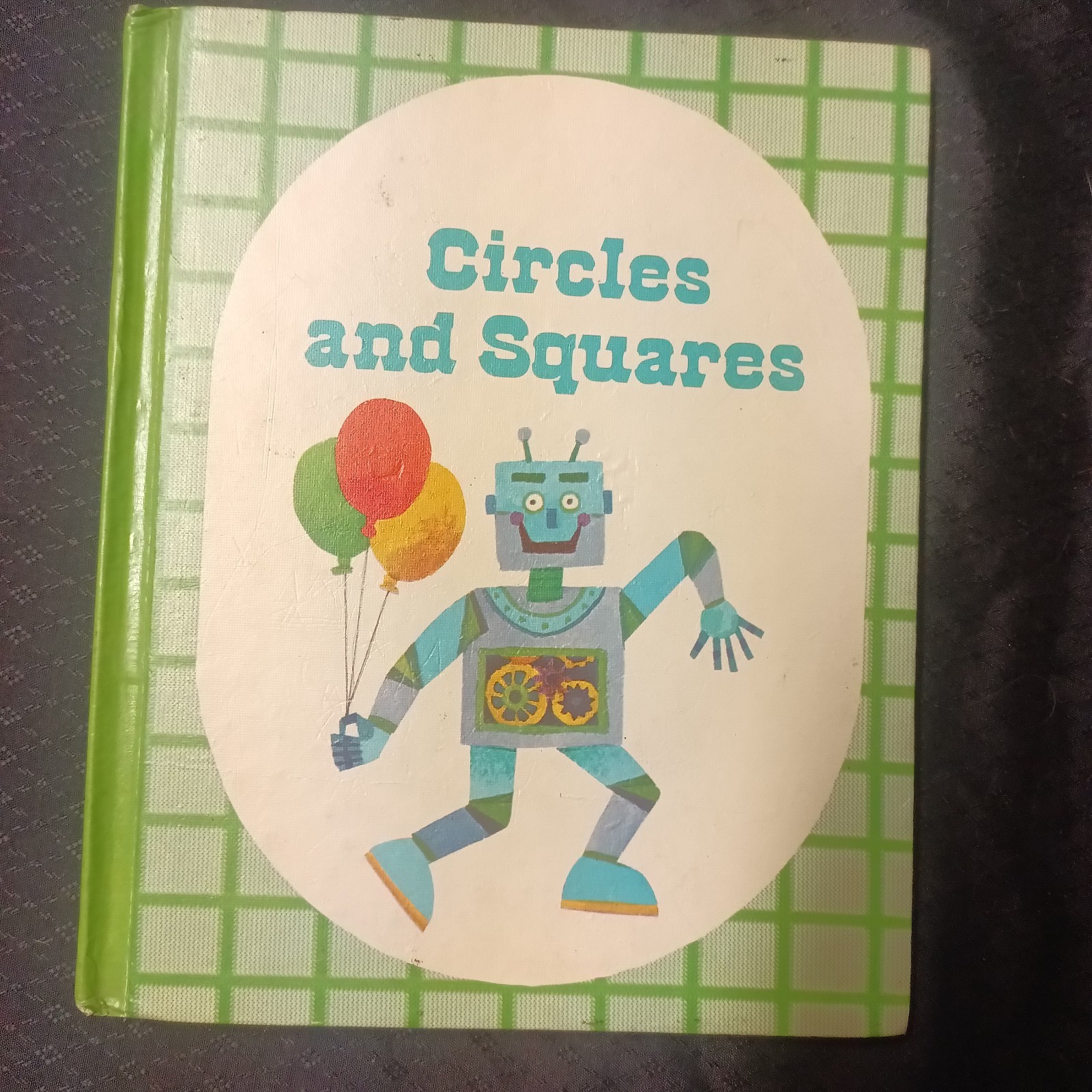 Laidlaw Brothers book CIRCLES AND SQUARES Illustrated Hardcover