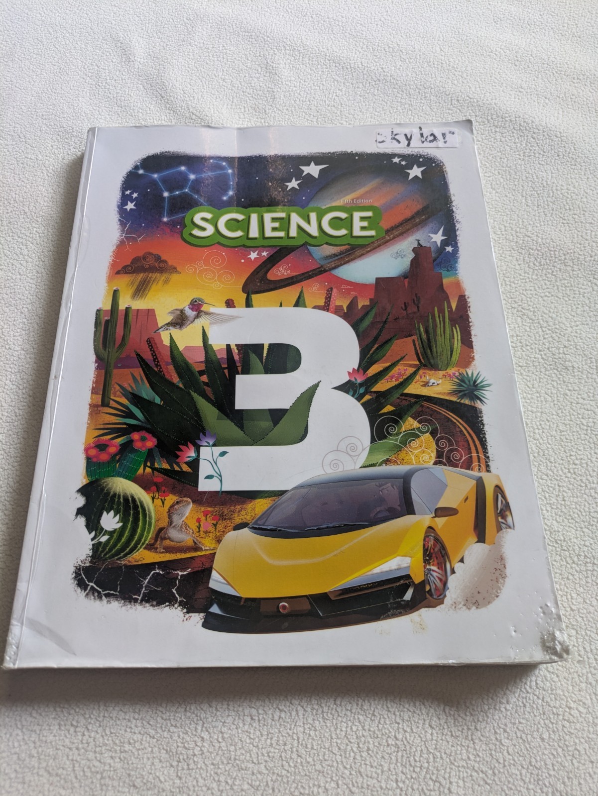 Budget Friendly, Acceptable, BJU Press, 3rd Grade Science Text, Fifth Edition