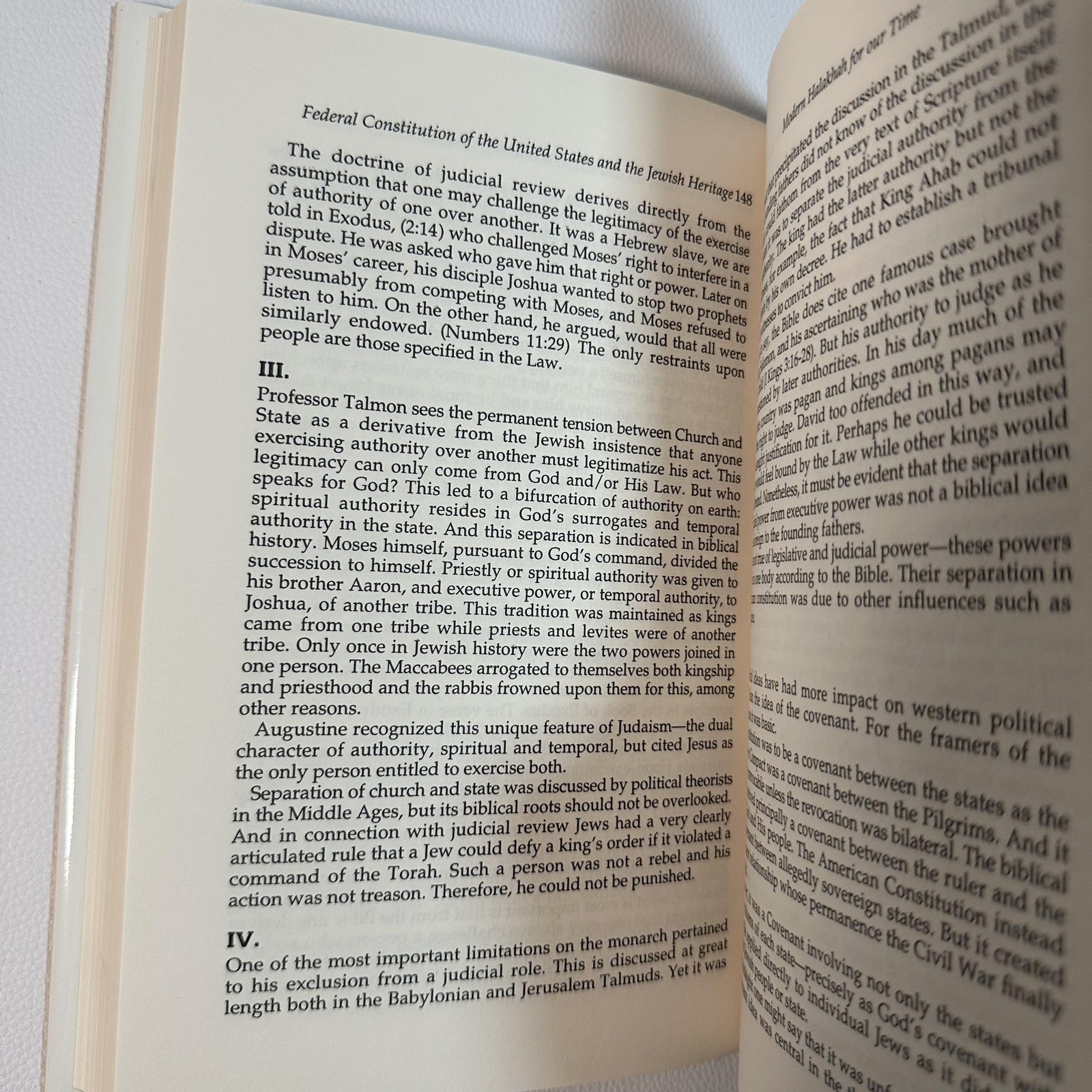Vintage Modern Halakhah For Our Time Emanuel Rackman Ktav Hardcover Jewish Law