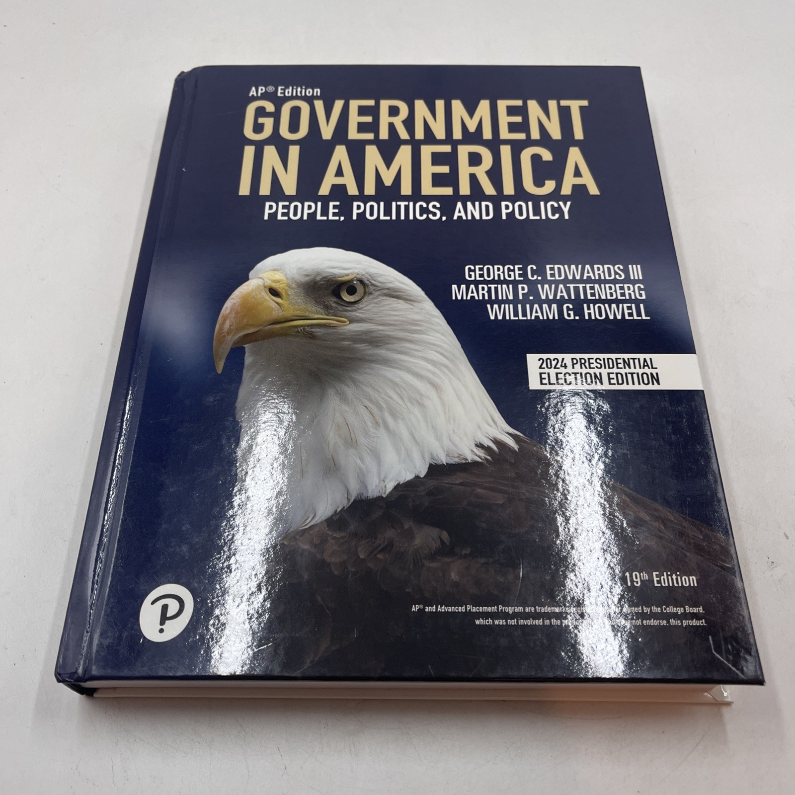 Government In America People, Politics, And Policy AP Edition Hardcover Unused