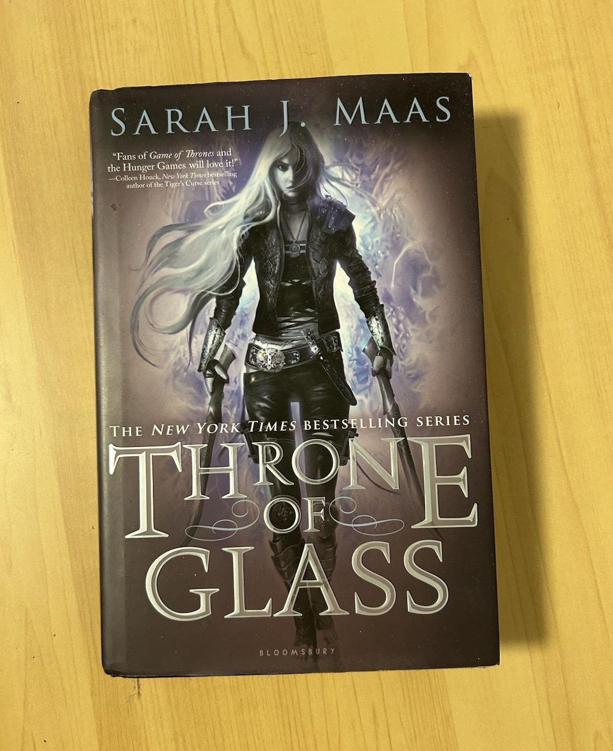 Sarah J. Maas Throne of Glass Throne of Glass Vol 1 HC 2015 Bloomsbury DJ