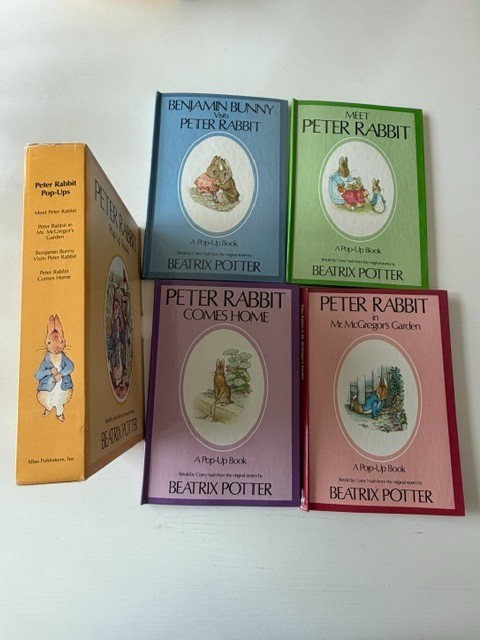 Peter Rabbit Pop-Ups Set of 4 Allan Publishers