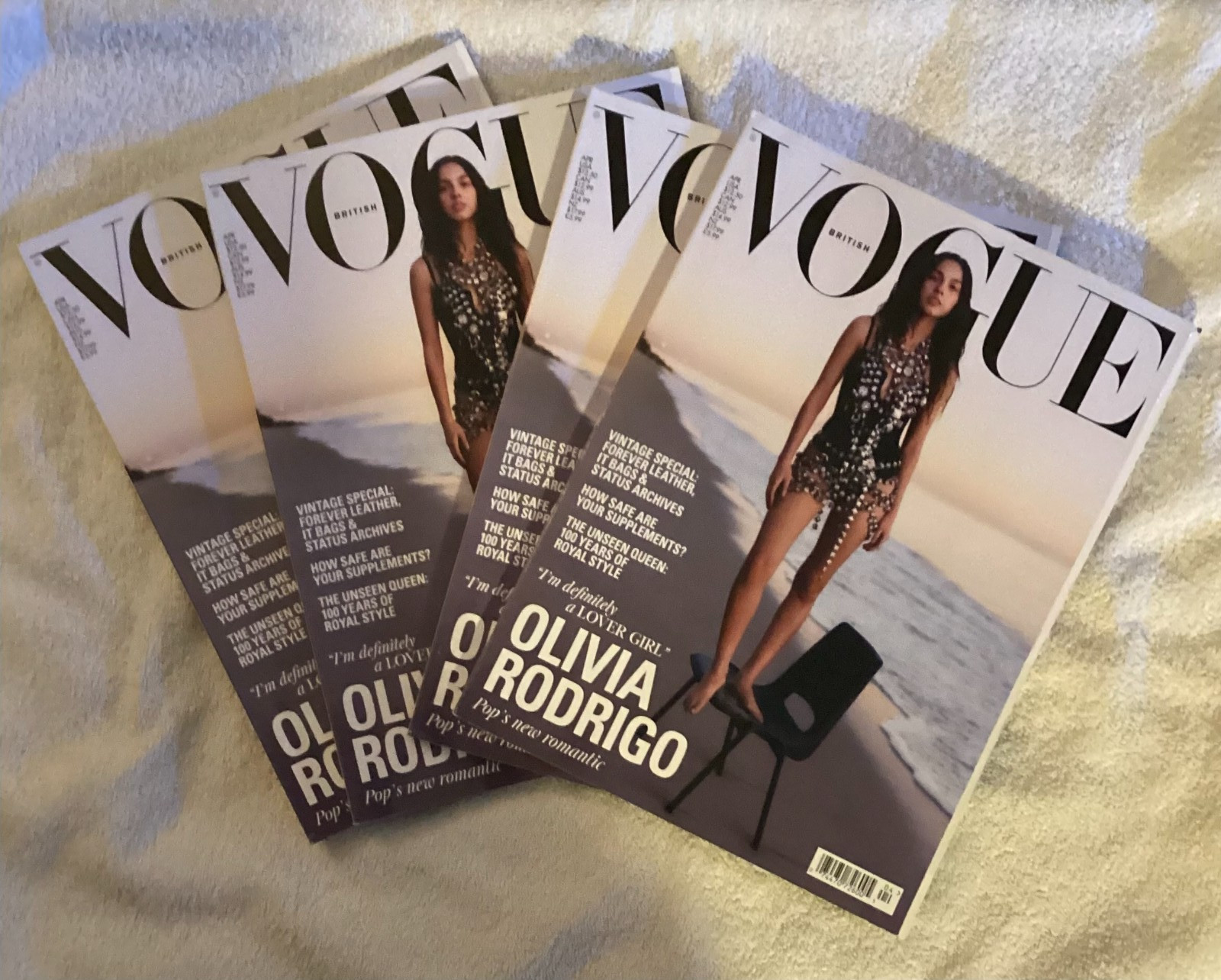 OLIVIA RODRIGO – BRITISH VOGUE April 2026 – See Description