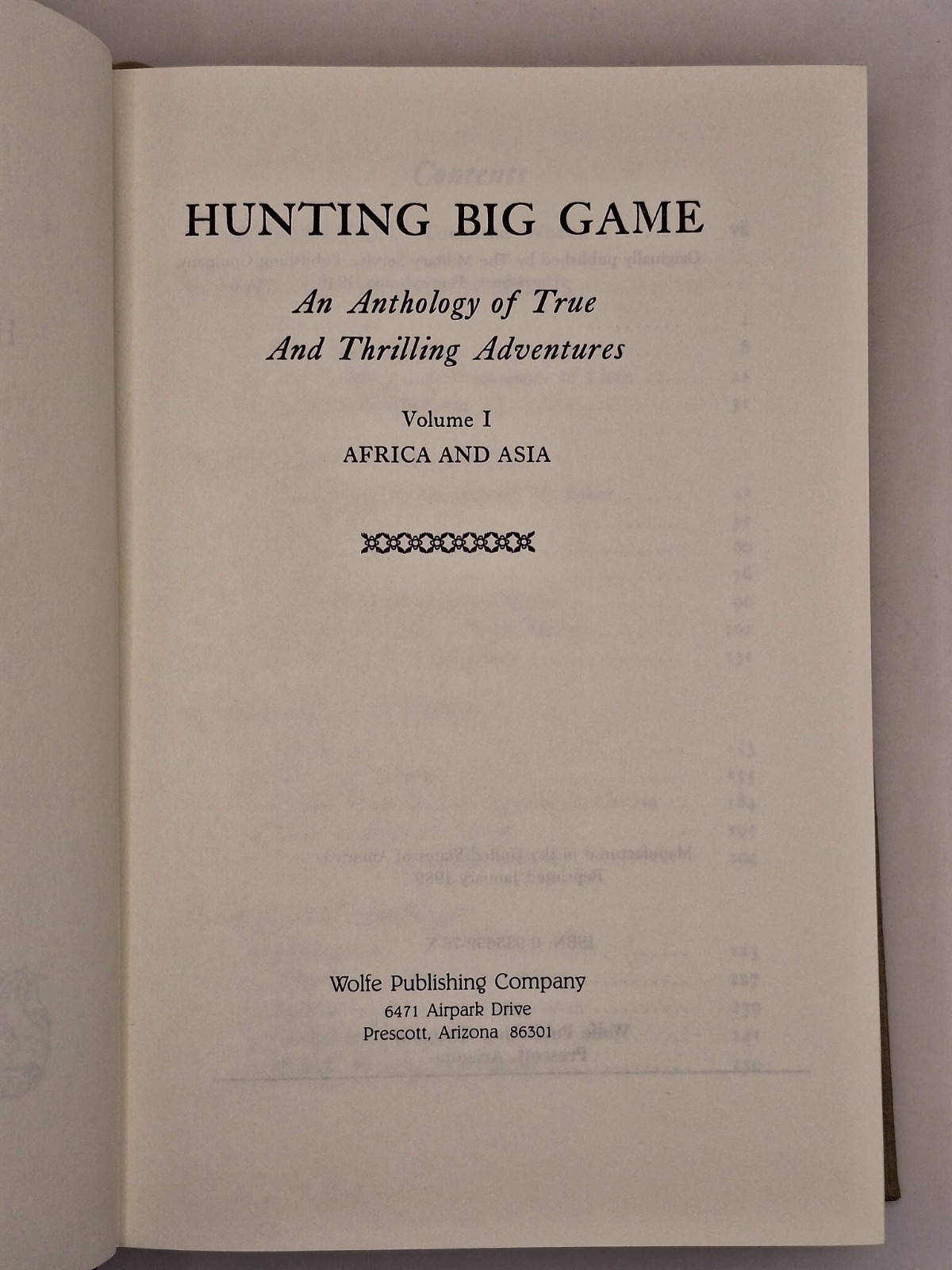 Hunting Big Game Volumes I and II Townsend Whelen Wolfe Library Ltd. Edition