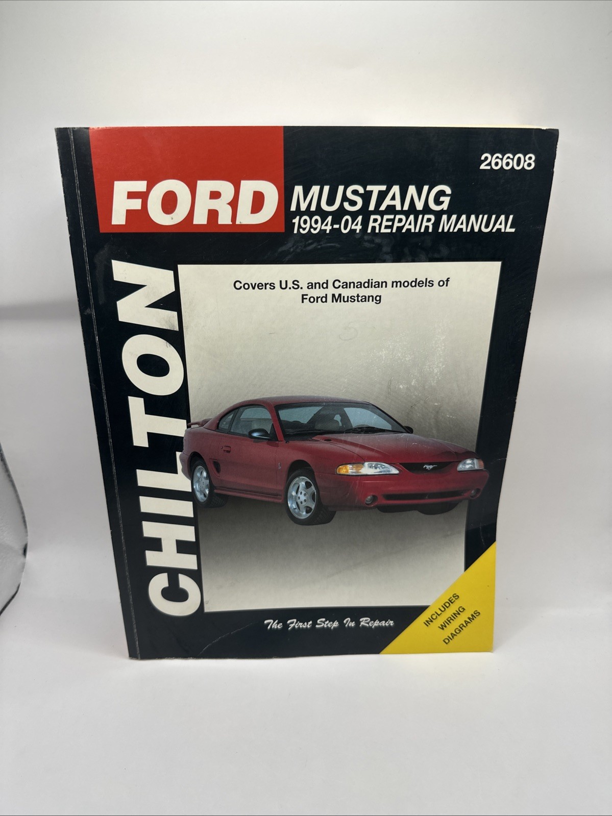 Ford Mustang (Chilton): 94-04 by Haynes Publishing (English) Paperback Book GD