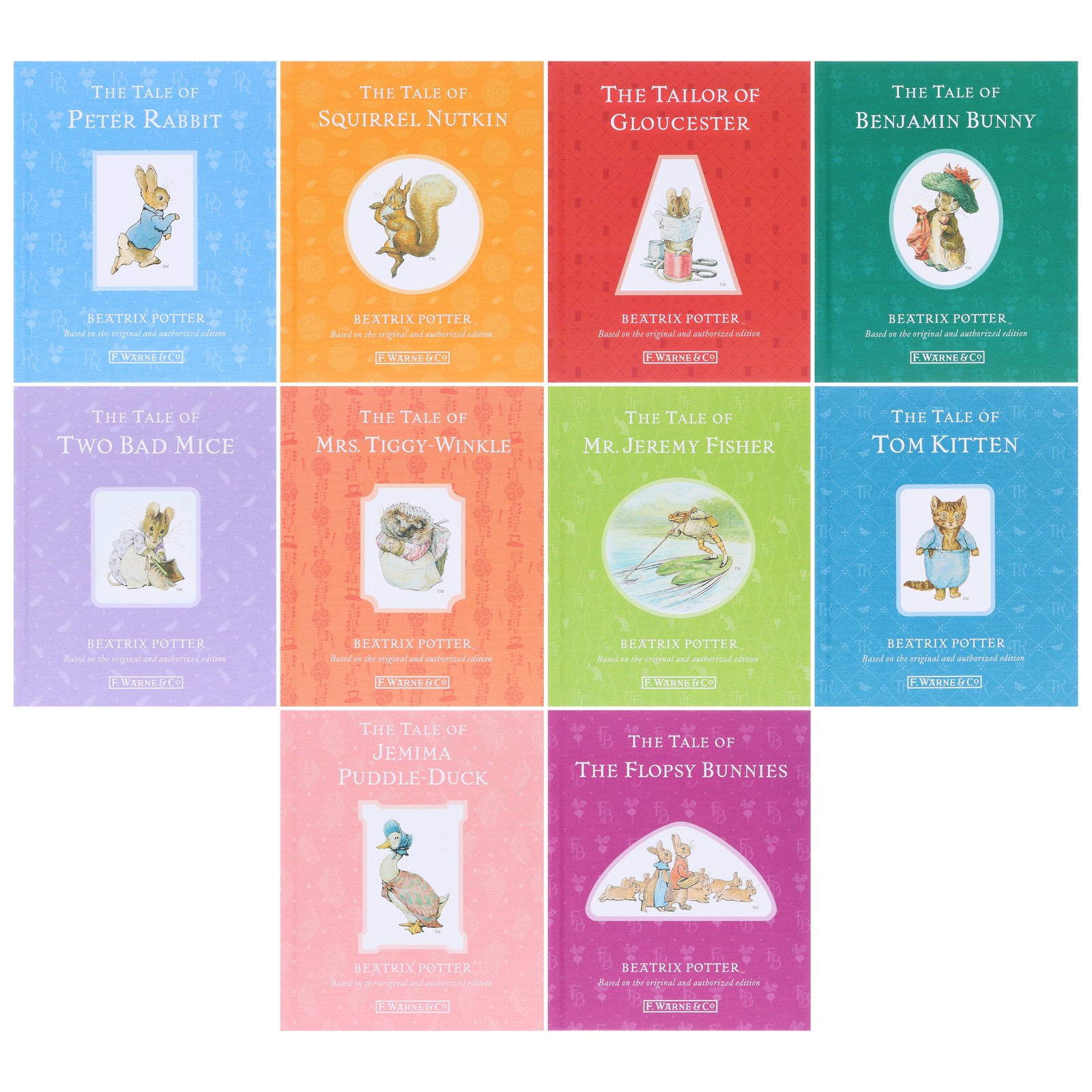 Peter Rabbit Library by Beatrix Potter (Hardcover)