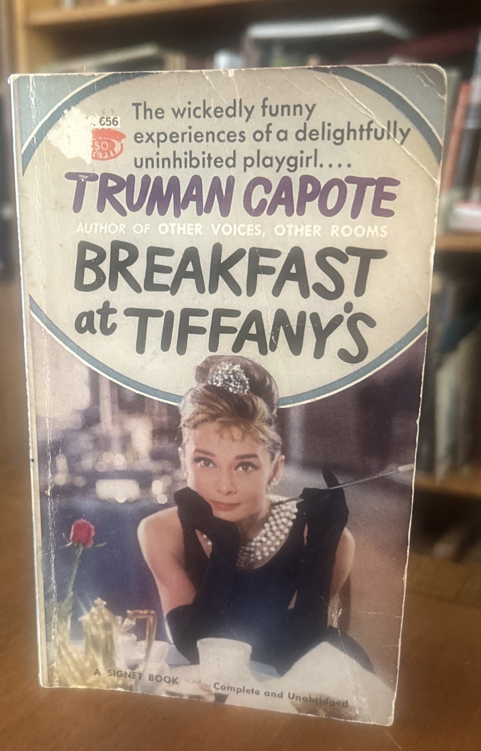 Truman CAPOTE / Breakfast at Tiffany’s 1958 Audrey Hepburn Cover