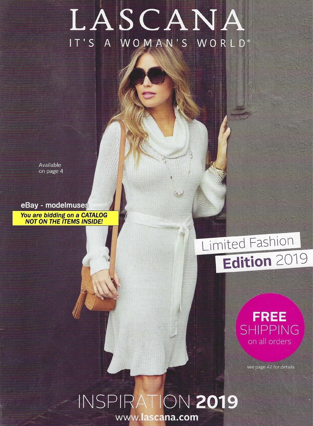 LASCANA Women’s Fashion & Lingerie CATALOG Fall 2019 – 44 Pages