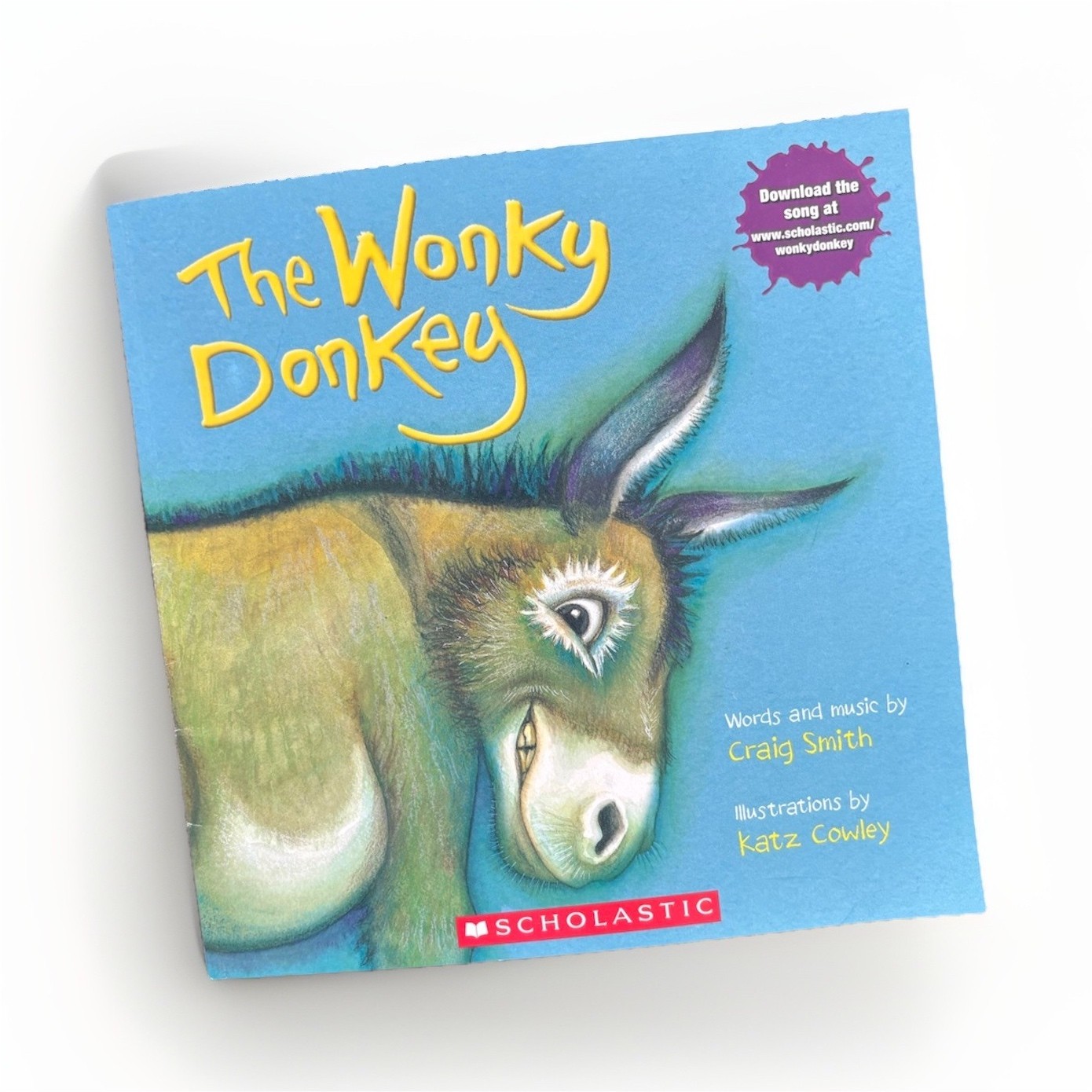 The Wonky Donkey by Craig Smith Board Book Scholastic Ages 4-8 Humorous Animals