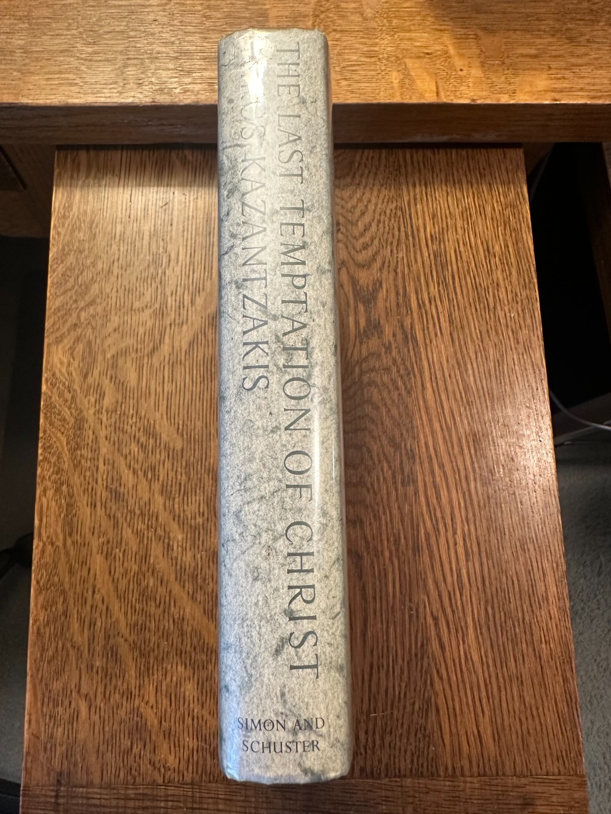 The Last Temptation of Christ by Nikos Kazantzakis 1960 HC/DJ CHRISTIANITY