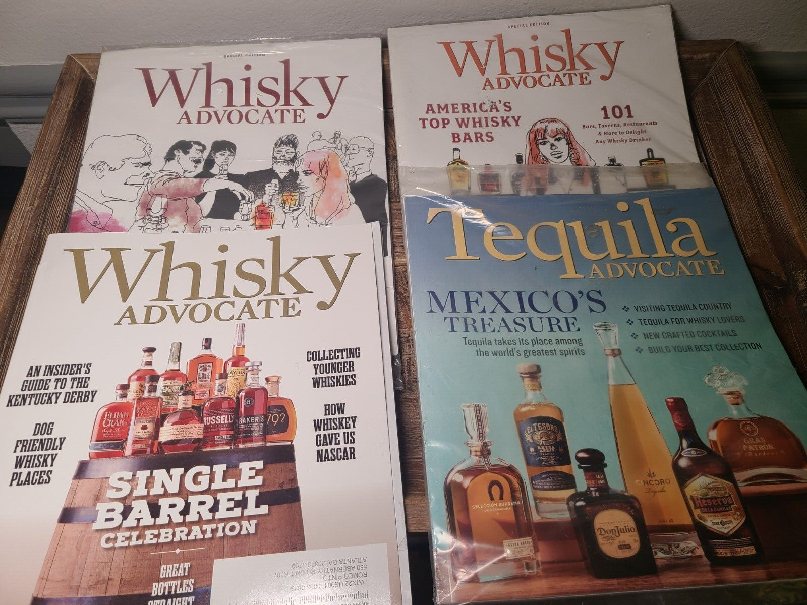 4 Issues Whisky Advocate Magazine Fall/Winter 22 Spring 23 & Special Ed. 22