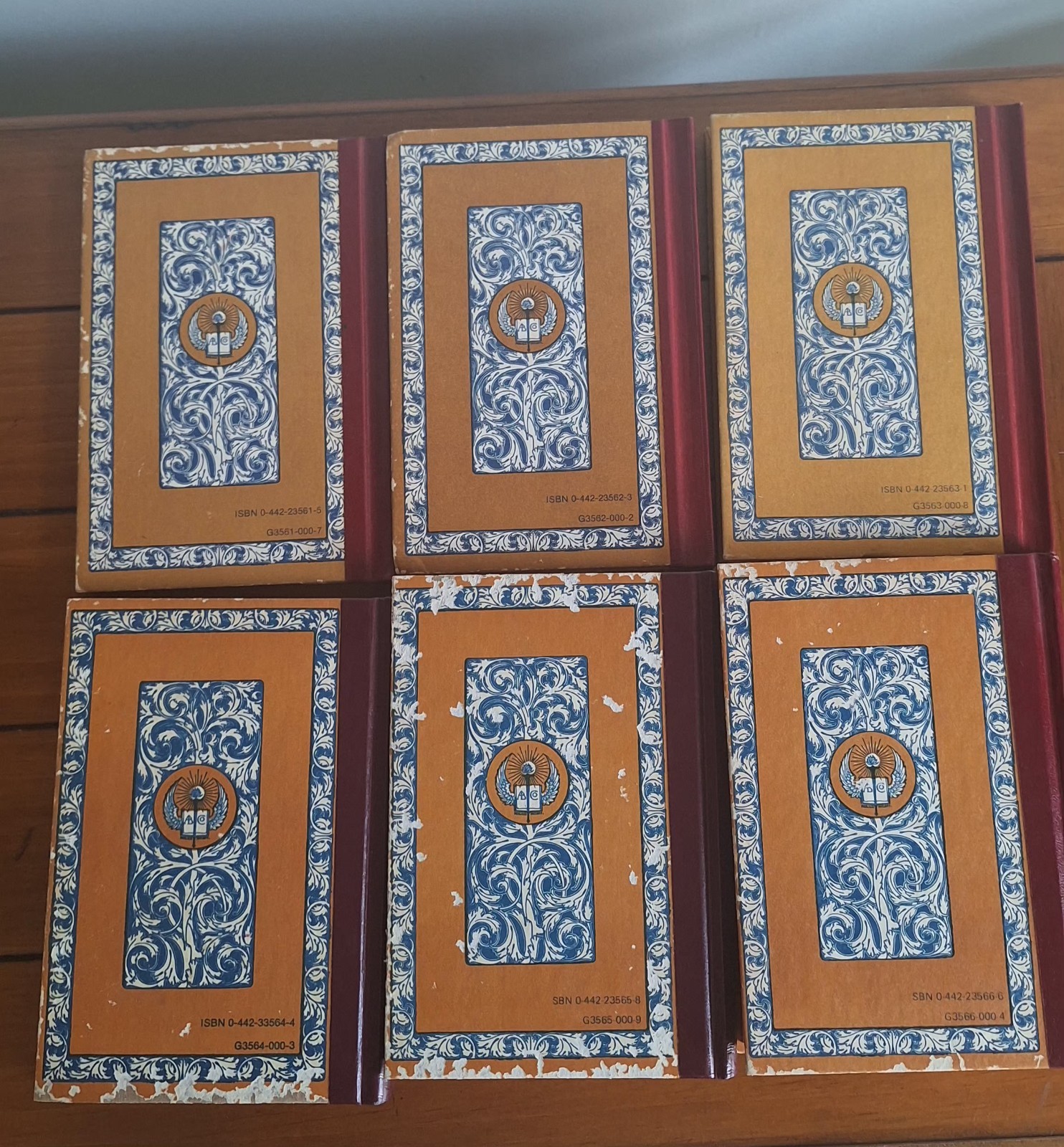 McGuffeys Eclectic Readers Revised Edition Set Of 6 Hardcovers 1st -6th.