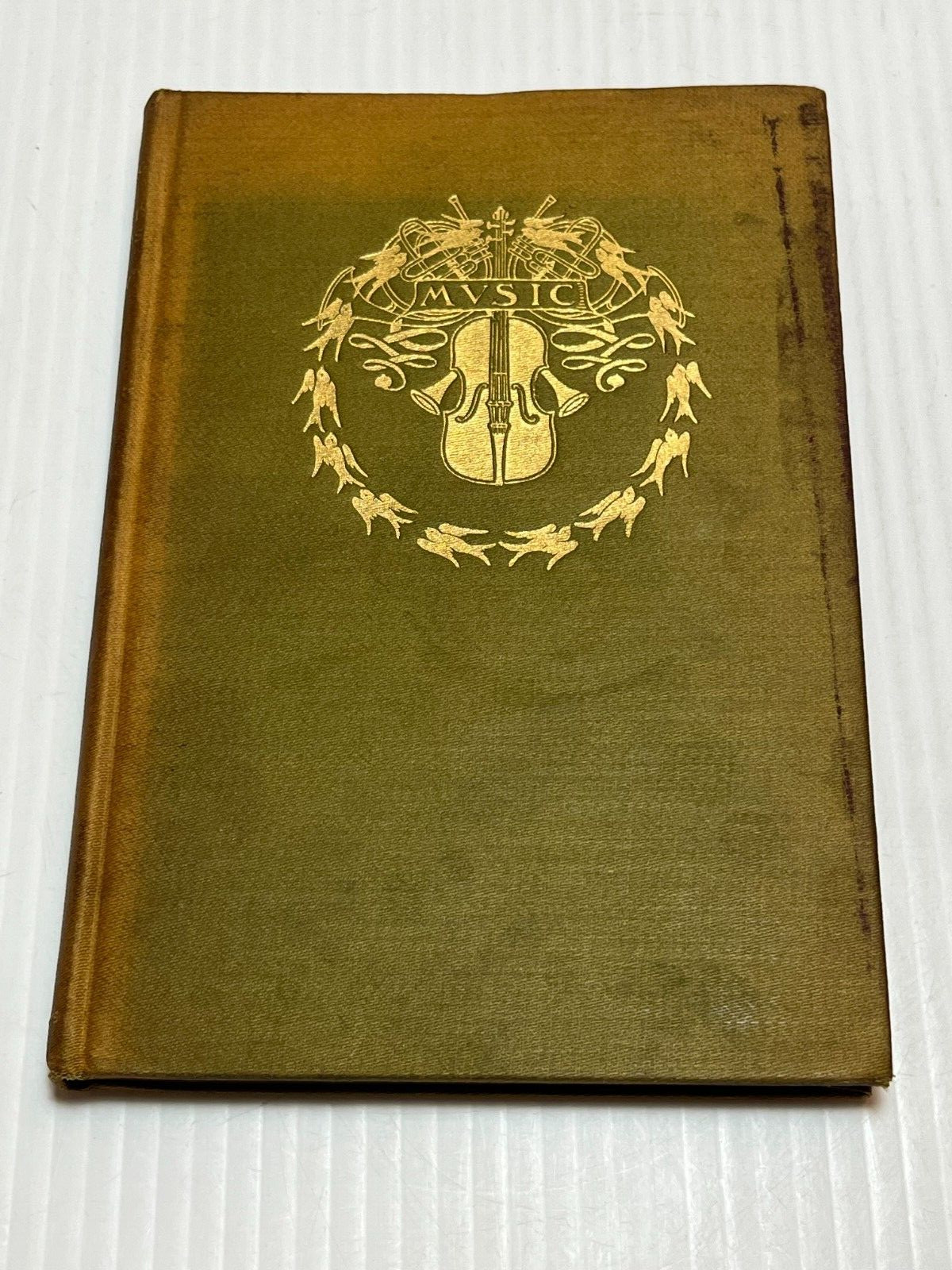 VINTAGE 1904 MVSIC AND OTHER POEMS HENRY VAN DYKE HARDCOVER BOOK