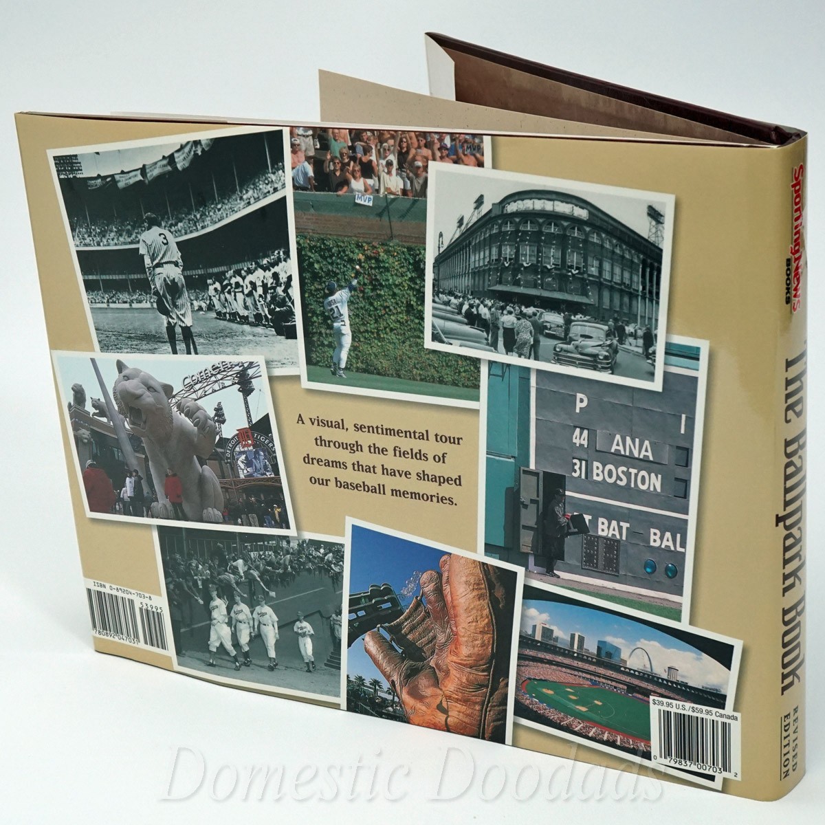 The Ballpark Book by Ron Smith Sporting News – Athletic Stadiums – NEW