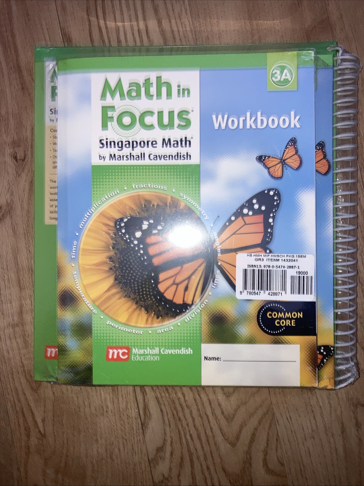 Math In Focus Singapore Approach Grade 3A Kit 1st Semester NEW!